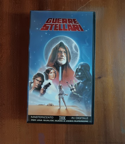Vhs guerre stellari george - vhs,