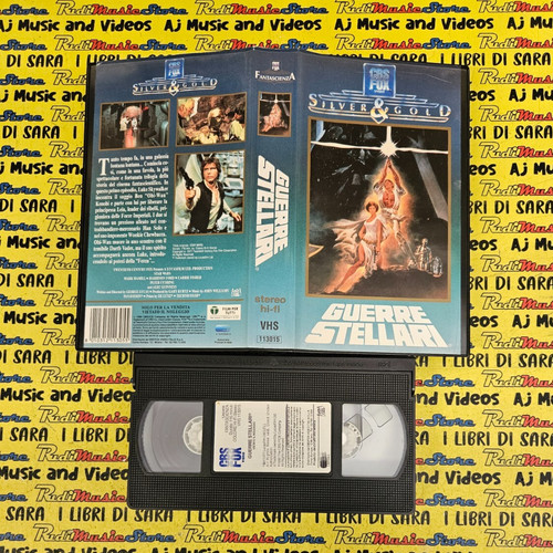 Vhs film guerre stellari - vhs,