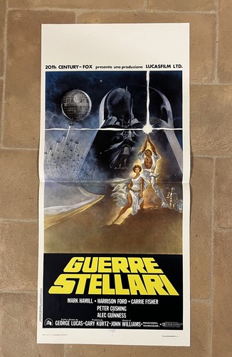 Locandina guerre stellari star - locandina,