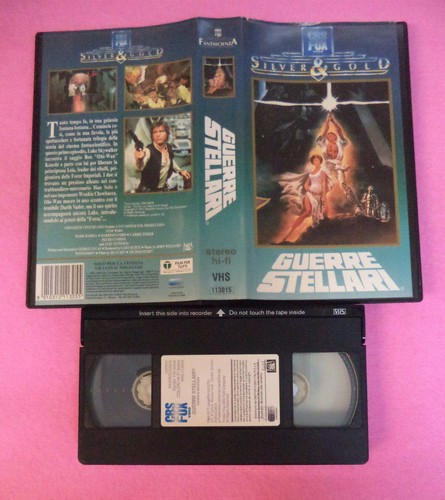Vhs film guerre stellari 1990 - vhs,