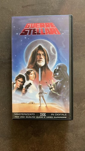 Vhs guerre stellari george - vhs,