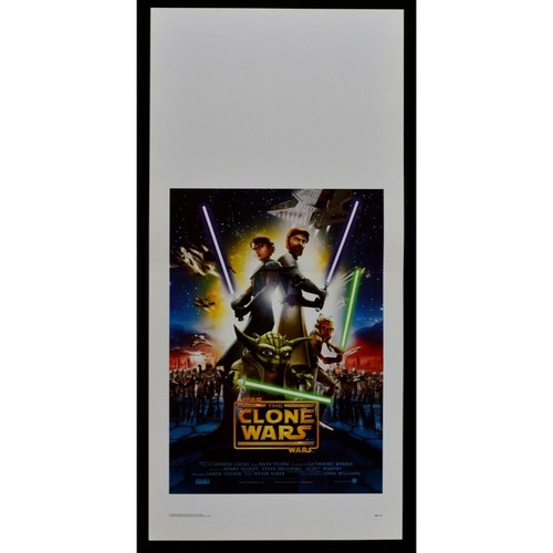 Locandina star wars - the, clone